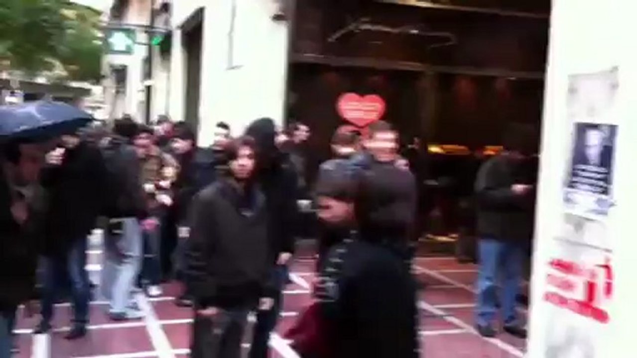 Κατάληψη γραφείο Μέργου