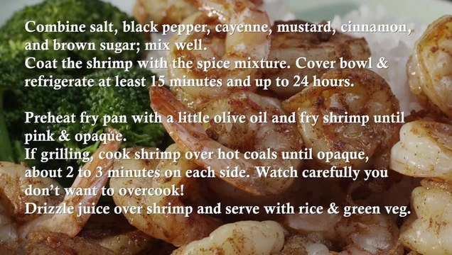 Sweet And Spicy Shrimp - Recipe