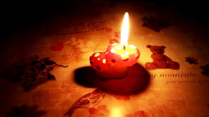 Valentine's Day 7 (burning candle) - Free HD stock footage