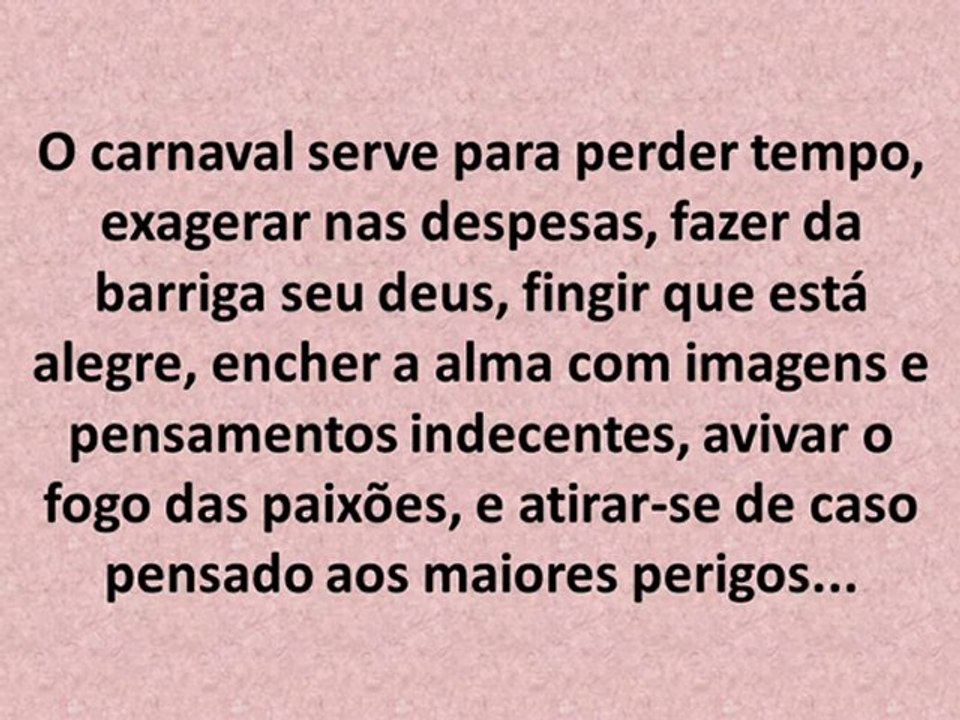 Carnaval - Parte 1