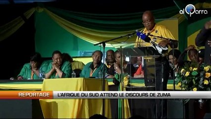 L’Afrique du sud attend le discours de Zuma
