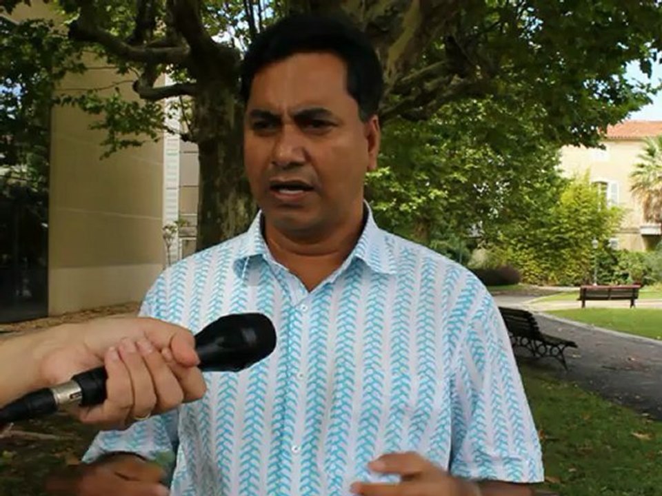 Md. Akkas Ali, Bangladesh in Montpellier - First international conference on organic rice production systems