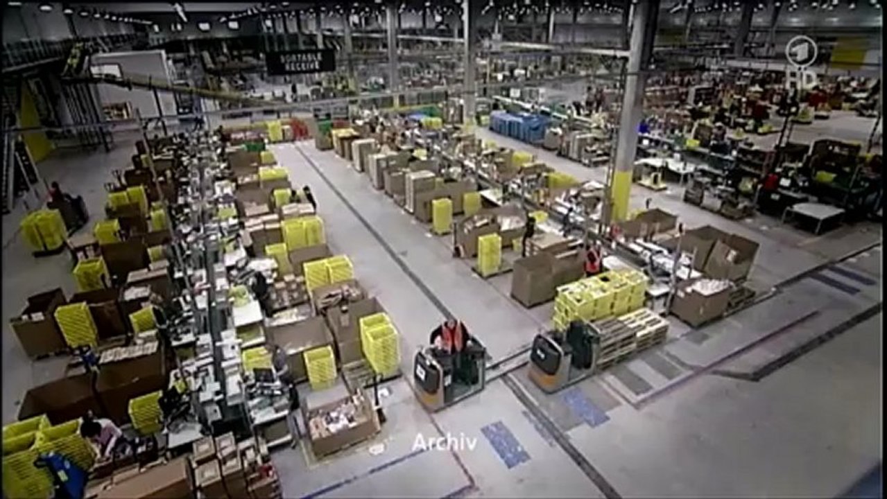 Doku  Ausgeliefert - Leiharbeiter bei Amazon [Das Erste HD]