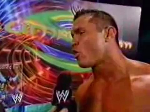 Randy Orton and John Cena Backstage At Summerslam 2004