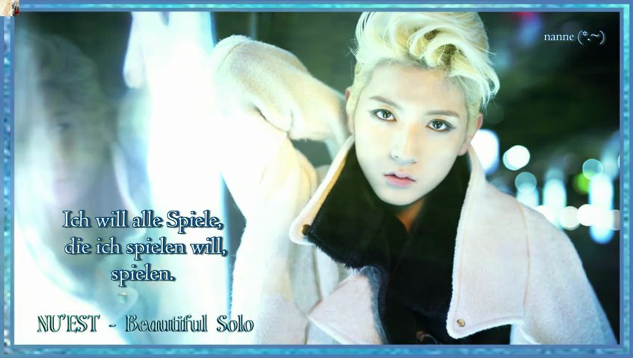 NU’EST - Beautiful Solo k-pop [german sub]