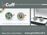 Gemelli personalizzati per camicia LeCuff www.gemellilecuff.it