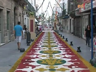 Decoración festividad Virgen de los Milagros.