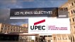 UPEC : les filières sélectives en lettres, langues et sciences humaines