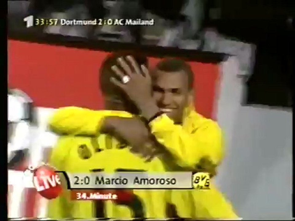 Borussia Dortmund v. AC Milan 4.04.2002 Uefa Cup 2001_2002 1 Half(35,720p_HQ)