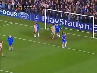 Chelsea F.C - FC Barcelona 08.03.2005 Champions League 2004_2005 1 Half(35,720p_HQ)