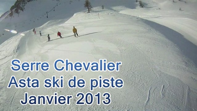 l'ASTA ski à Serre Chevalier en Janv 2013