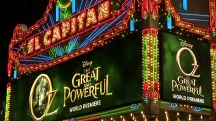 James Franco and Rachel Weisz attend Oz premiere