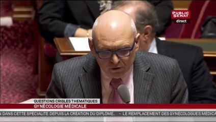 Question crible de Claude Jeannerot au Gouvernement portant sur l’accès aux soins en matière de gynécologie médicale