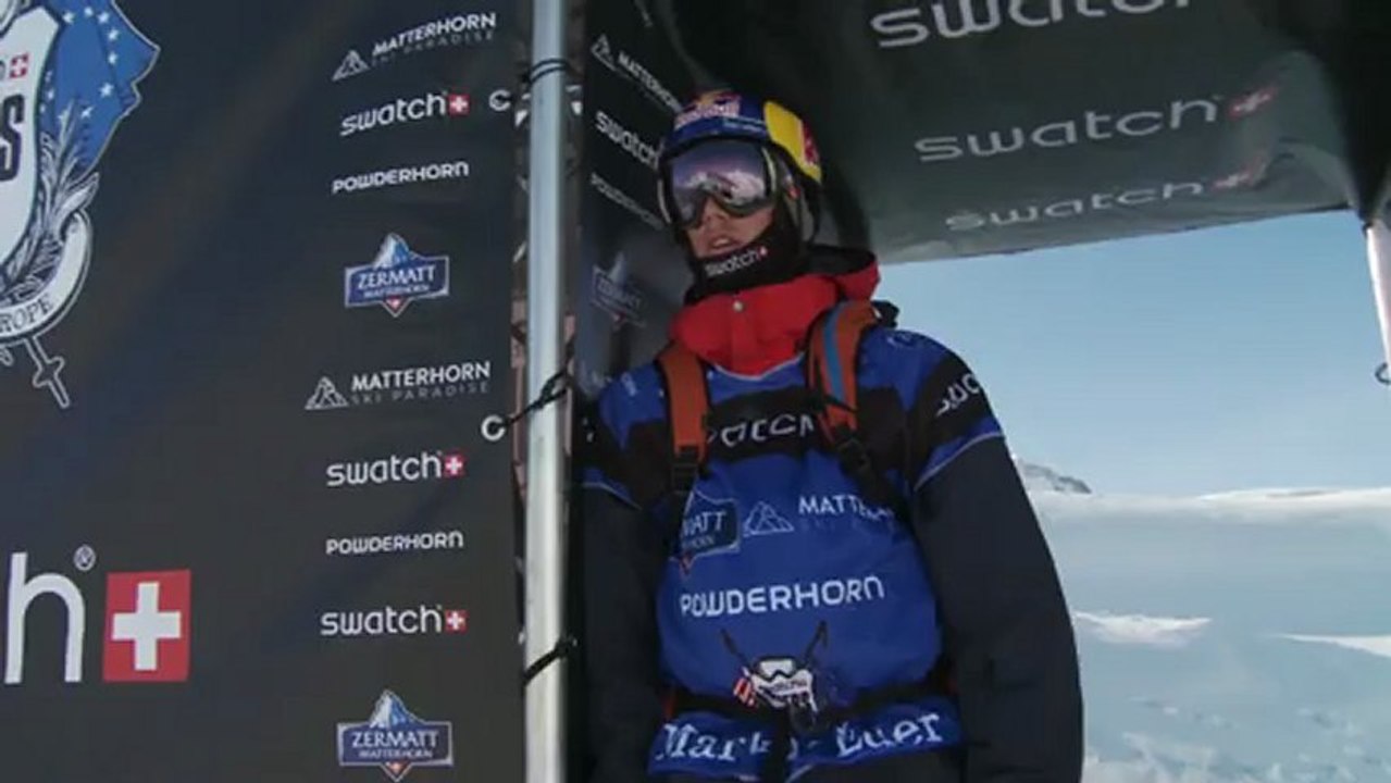 Markus Eder - Backcountry Slopestyle run 1 - Swatch Skiers Cup 2013