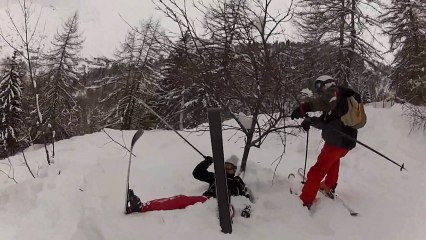 GoPro Ski - Free ride à Valmeinier