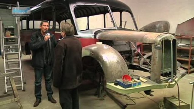 Un chantier d'insertion restaure des anciens autocars