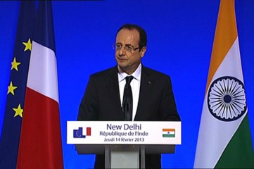 Conférence de presse du Président de la République à New Delhi