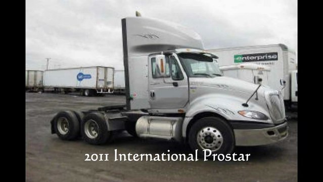 International Prostar tandem axle day cab trucks for sale in new york