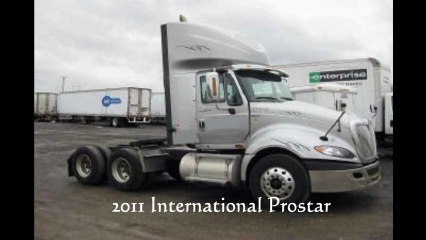 International Prostar tandem axle day cab trucks for sale in new york