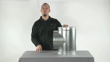 DuraPlus Chimney Pipe  - Tee with Cap