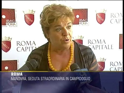 Manovra, assemblea capitolina straordinaria