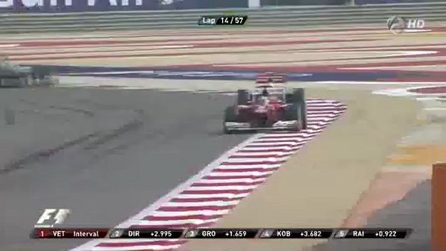 Fernando Alonso vs Lewis Hamilton - GP Bahrein 2012