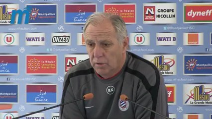 MHSC Rémy Cabella forfait interview de René Girard