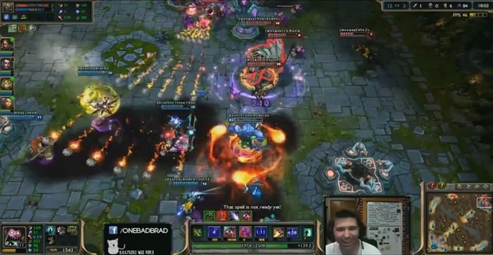 Cinq flashs pour esquiver l'ulti de Malphite - League of legends - team-aaa.com