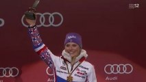 Alpine Skiing World Champs - Schladming: Women's Giant Slalom Award Ceremony