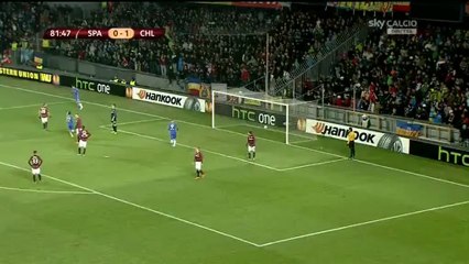 Oscar GOL Sparta Praha vs Chelsea 0-1 EUROPA LEAGUE