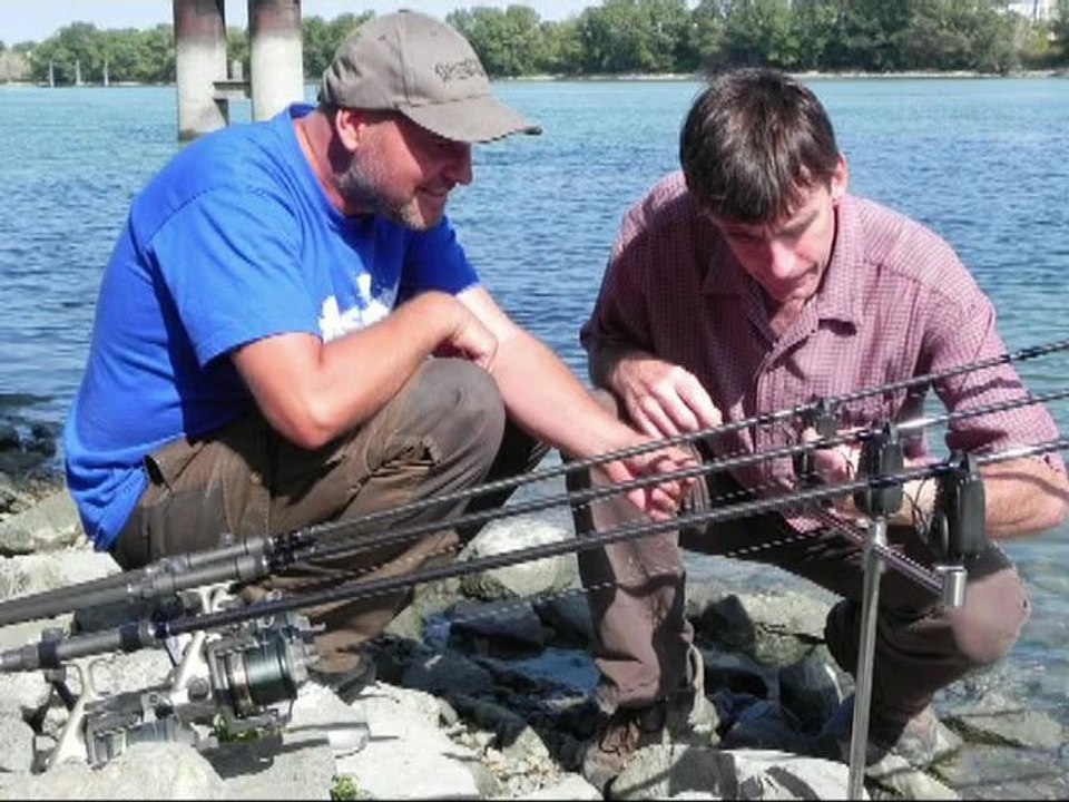 Pêche de la carpe, du silure et de l'esturgeon