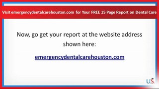 Emergency Dental Care Houston Tx - How Do Dentists Repair a Chipped Tooth?