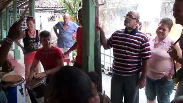 On fini la Journée en rumba avec les cubains