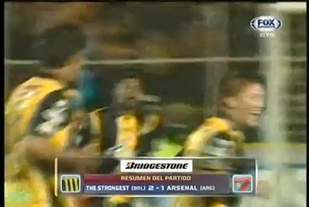 The Strongest  2 - 1 Arsenal [Copa Libertadores - Grupo 3]