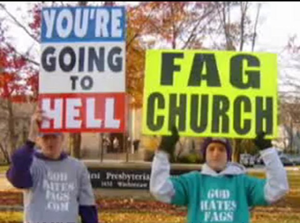 Westboro gay haters have really gone over the edge this time saying USA is a fag nation