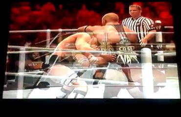 Ryback vs United States Champion Antonio Cesaro