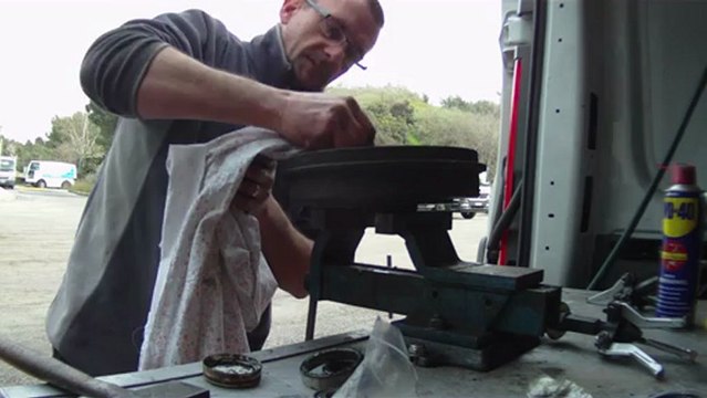 Dépose Repose roulements de tambours avant.