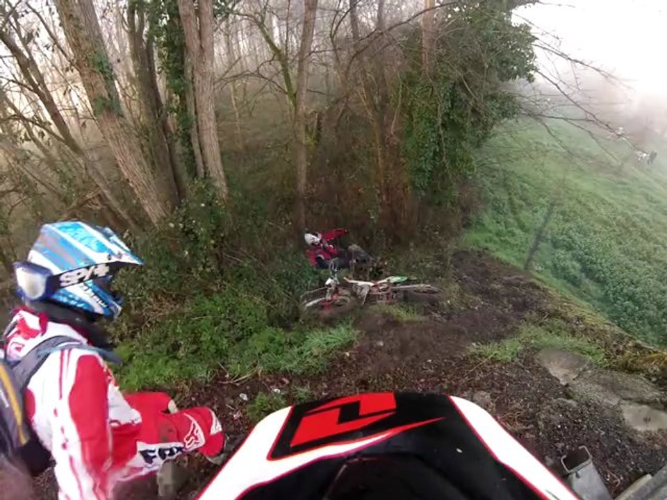 SORTIE MOTO 2012/01/28 LANDES