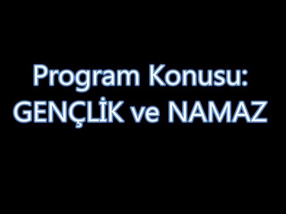 Gençlerle Başbaşa 14 Şubat 2013  Program Kaydı-1