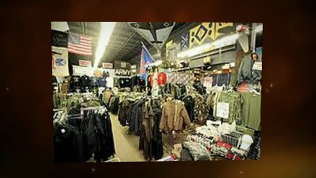 Buying from Military Surplus Stores