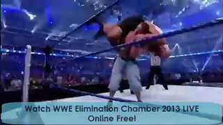WWE Elimination Chamber 2013 Online Watch Live Online Free!