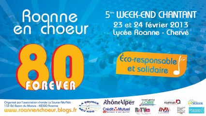 Roanne en Choeur 2013 : Interview sur RVR de Julie Rousseau et Guillaume Le Ray