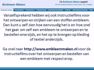 Embleem met respect
