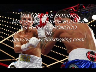 Boxing Fight Hekkie Budler vs Renan Trongco Live Streaming