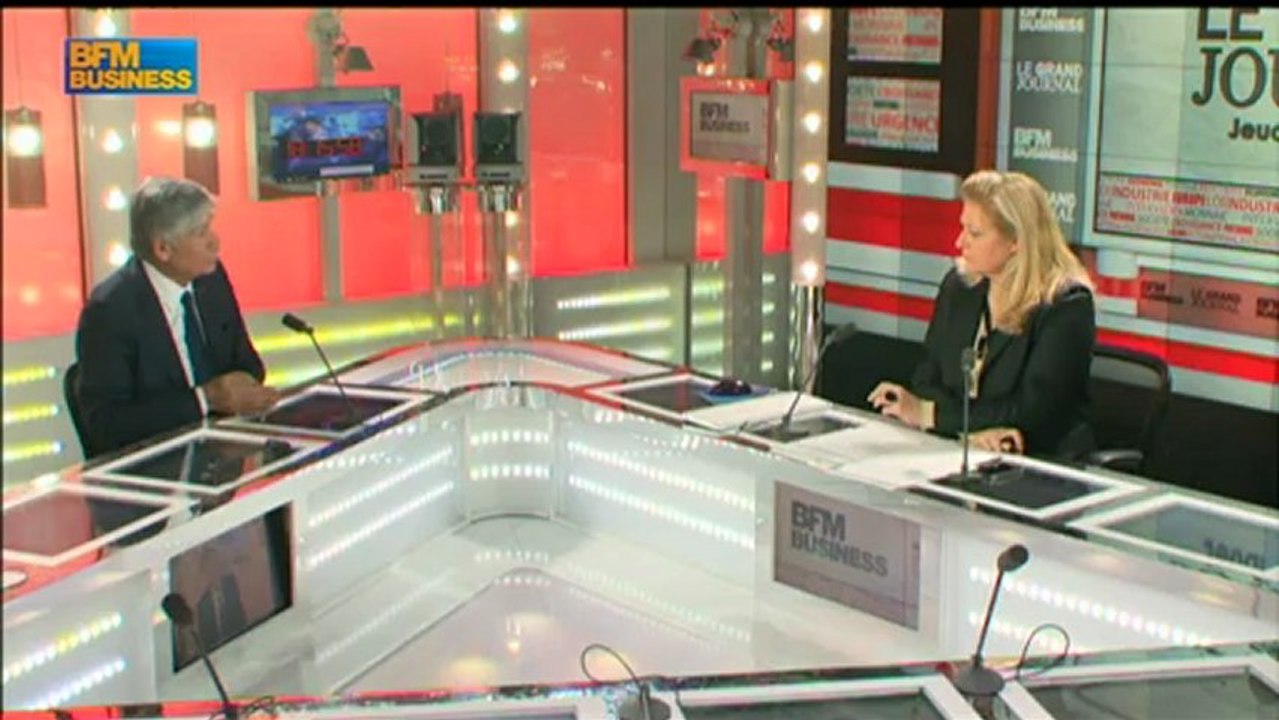 Maurice Lévy (Publicis) et Dominique Thormann (Renault) - 14 février - BFM : Le Grand Journal 1/4