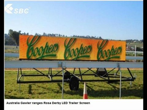 SBC LED mozghatható kijelzők – Mobile LED screen - Écran mobile - sbcled.eu