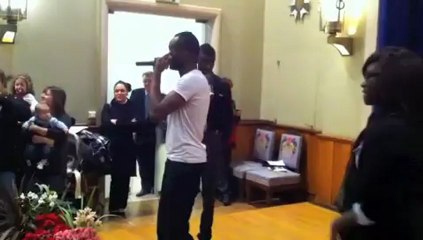 Grand moment d'émotion lors du concert de Crack House à la mairie