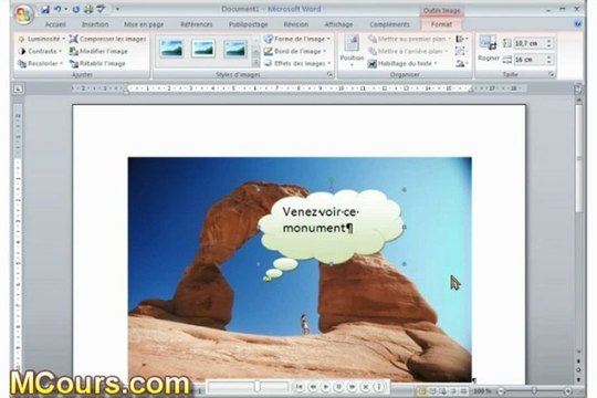 Tutoriel WORD 2007: Cours N°37 Comment insérer une forme dans Word