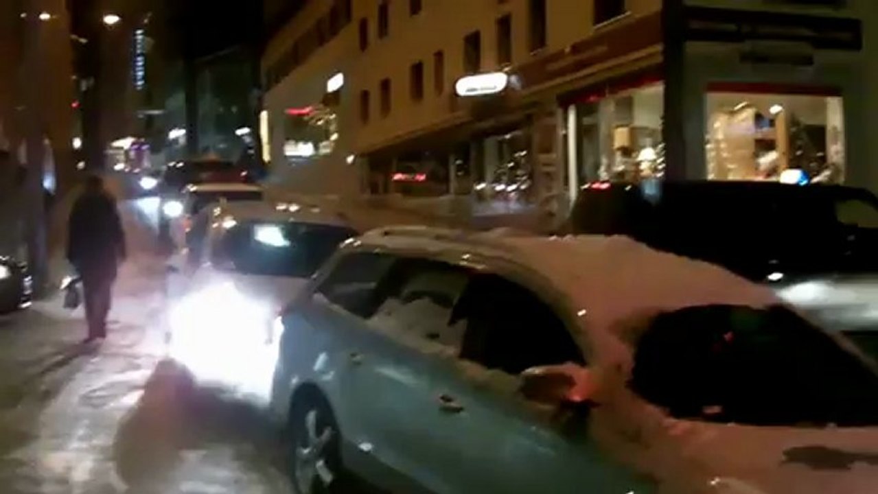 Lamborghini in St Moritz und keine Chance