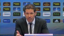 16e de finale - Défaite de l'Atletico, Simeone assume